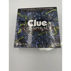 Hasbro Gaming Clue Conspiracy Secret Role Board Game F8418 New‎ Sealed